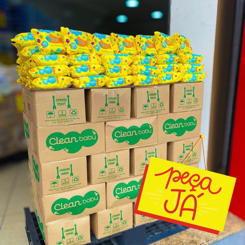 Kit Lenços/Toalhas Umedecida  Kit Higiene Bebe Promoção